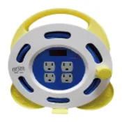 【史泰博 Stapro】新e代自動斷電型安全電纜輪座3孔4座1切/30尺/座