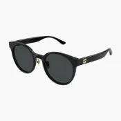 【GUCCI 古馳】膠框抗UV太陽眼鏡(GG1339SK-001)