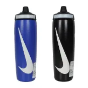 (店+)【NIKE 耐吉】NIKE 運動冷水壺 擠壓水壺 噴射水壺 腳踏車 單車 健身 重訓 飛輪 擠壓式 快速補充水分