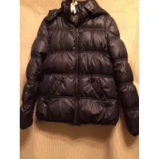 Esprit edc 黑色小香風防風防寒保暖羽絨外套