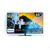  PHILIPS飛利浦 65吋 4K 144HzOLED Google TV 智慧聯網液晶電視 65OLED809