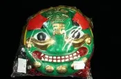  佳佳玩具 ------ 懷舊童玩 廟會 舞龍舞獅 獅頭 面具 角色扮演 遊戲 活動 party 中【142602】
