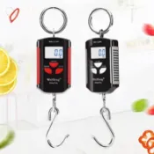 ✨ 臺灣發貨✨起重吊磅秤200kg吊鉤秤威衡電子秤充電手提稱定峯值拉力秤握力計