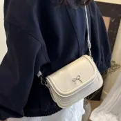 全球選品1館 生活百貨 高級感洋氣女式包包2025新款潮百搭單肩包斜後背包韓國小眾包馬鞍包