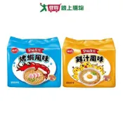 愛買線上購物 味丹享味食光風味麵系列(雞汁/烤蝦)(70g*5包/袋)【愛買】