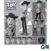 Medicom Toy ULTIMATE 玩具總動員 胡迪 B&W ver. 黑白復古版 可動 公仔 模型 人偶 Q哥