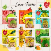 【泰生活】🇹🇭泰國 Love Farm 水果乾 袋裝/罐裝 甘草芭樂/辣味檸檬/辣味鳳梨/原味檸檬/蜂蜜檸檬/甜魚露芒果