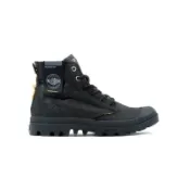 Palladium 帕拉丁 PALLADIUM 休閒鞋 PAMPA SURPLUS 全黑色 高筒靴 男女 74389-008