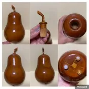 【老時光小舖】檜木製 瓠瓜造型聞香瓶/葫蘆/迷你聞香瓶/蘋果聞香瓶 木雕擺件 ..有7款.單售