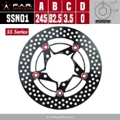 【FAR】 赤鬼 SS浮動碟盤 SMAX FORCE DRG JET系列 雷霆 勁戰系列 GOGORO 2 RTS