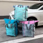 100L雙肩包 大容量 澳洲專業極限運動戶外露營槳板包裝備包卷口雙肩包 後背包