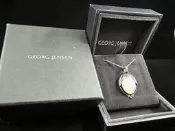 Georg Jensen 喬治傑生 2010年度寶石項鍊 白瑪瑙