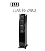 【名展影音】 優雅美觀 德國 ELAC 水晶240系列 FS 249.3落地款霧黑喇叭另有FS247.3 FS248 F