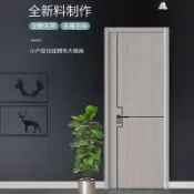 免運-可開發票 碳晶木門套裝門實木複閤門房間門臥室門全套隔音木門免漆木門