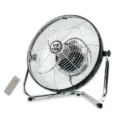 【中央牌】14吋DC節能內旋式遙控循環桌扇(KDF-141SR-貴族黑)