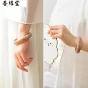 (正品）3號珊瑚玉手鐲天然原石冰種玉化彩色大菊花石鐲子送媽媽女友禮物~善緣堂