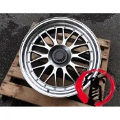 【五股工廠直銷】全新鋁圈 RSM  19吋 RF01 PLUS 鈦銀色 類 BBS LM 深純FOCUS