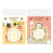 🌸茉茉小屋🌸全館滿199免運 日本製 古川紙工 貓咪刺蝟小熊 草莓蛋糕櫻桃布丁 小動物造型便利貼便條紙 禮物小卡留言筆記