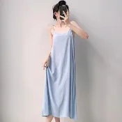 【K.W.】韓國空運輕棉麻戀情升溫高品質免穿搭洋裝(小香風/輕量涼感/洋裝/休閒/日系/通勤/渡假)