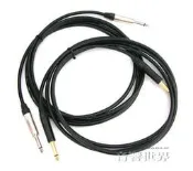 音響世界二館：Canare 4S6 四芯喇叭線搭配 Neutrik  6.3 單音 Jack 鍍金／鍍鎳-3-5米一對