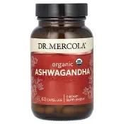 【iHerb】Mercola博士, 有機南非醉茄膠囊，60 粒（每粒 400 毫克）