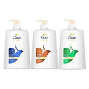 【蝦皮直營】Dove多芬 洗髮乳1000ml 強韌防斷/深層修護/輕潤保濕 髮質修護專家