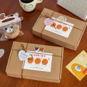 復古 牛皮 厚瓦楞 包裝盒 烘焙西點 包裝盒 禮品盒 牛軋糖盒 西點盒  牛皮餅乾盒 點心盒 手工餅乾包裝盒