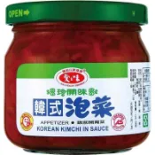 愛之味 韓式泡菜190g克 x 3【萬家福】