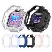 適用於華為 Supernova 兒童手錶 X1 Pro / X1 屏幕保護殼保護殼 PC 半包中空保護殼的框架保險槓外殼