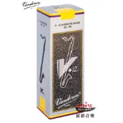 【展韻樂器】Vandoren 低音豎笛 竹片 V12 BCL 銀 銀盒 竹片