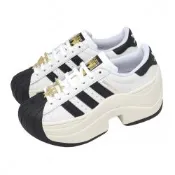 adidas 愛迪達 休閒鞋 Superstar Bold 女鞋 白 黑 厚底 增高 復古 貝殼鞋 JR9895
