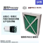 適用Procozy 全隱式/格柵式/吊隱式/全戶型/智能除濕機/除濕輪PM2.5空氣濾網濾芯