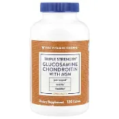 【iHerb】The Vitamin Shoppe, 含 MSM 的三倍強度殼糖胺軟骨素，120 片