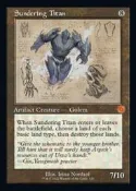 [幻想卡鋪]  BRR 57 120 M Retro Artifacts 舊框版神器 Sundering Titan