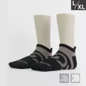 FOOTER 環形360度減壓船短五趾襪 - 男襪 除臭襪 五指襪 (F03L/XL)