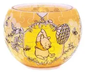 缺貨 2201-64 小夜燈塑膠80片日本進口拼圖 迪士尼 Winnie the Pooh 小熊維尼