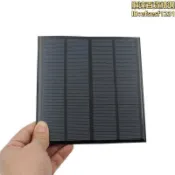 鶴町商社 3w 12v 太陽能板 太陽能滴膠板 diy太陽能板 a級多晶矽板