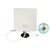 【全天候室外防水型~14dbi超強SMA無線網路天線】指向天線WiFi6路由器7分享器網路增益天線定向天線戶外天線用