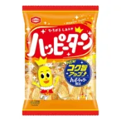 ✅預購a_yukida777日本國民人氣零食代購龜田製菓 Happy Turnハッピーターン仙貝/米菓