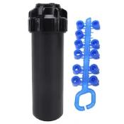 Fayshow01 伸縮式灑水器 G3/4 內螺紋接口 40°‐360° 可調式自動鋰