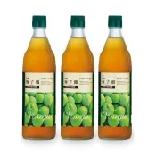 【台糖】梅子醋 600ml/瓶 x3入(天然釀造醋+鮮榨青梅汁 添加台糖果寡醣 蜂蜜)