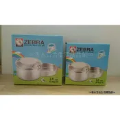 (店+)【ZEBRA 斑馬牌】斑馬圓形雙層便當盒 12cm 14cm 斑馬牌便當盒 斑馬便當盒 小一便當盒 不鏽鋼餐盒 飯盒 國小便當盒