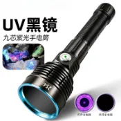 大功率紫光燈254nm 短波紫光手電筒 專業白鎢礦石檢測手電紫外線燈