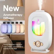New Wall Mounted USB Aroma Diffuser Air Freshener Room Fragr