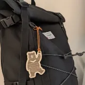 Hello 台灣黑熊 木製吊飾