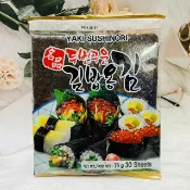 日韓小潼 韓國 江原道 嚴選海苔 飯捲用 30枚入 海苔壽司 握壽司海苔 飯捲海苔｜全店$299 全家取貨免運｜滿額折500｜APP下單最高賺19%點數⚡