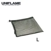 【UNIFLAME】黑網收納袋L # U668863