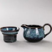 協貿國際日用品生活5館 功夫茶具紫砂陶瓷公道杯茶海茶漏套裝茶具零配件過濾組杯分茶器
