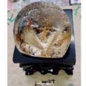 中森寶石🔮美物 鈦晶異象景觀 擺件 幽靈髮晶 原石 鈦晶 魔鬼髮晶 異象景觀 幽靈水晶 共生礦 天然水晶擺件 聚財 聚能