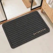 防滑吸水墊 速乾耐髒地毯 吸水衛生間硅藻速幹廁所門口防滑浴室腳墊家用地墊耐髒卡通地毯